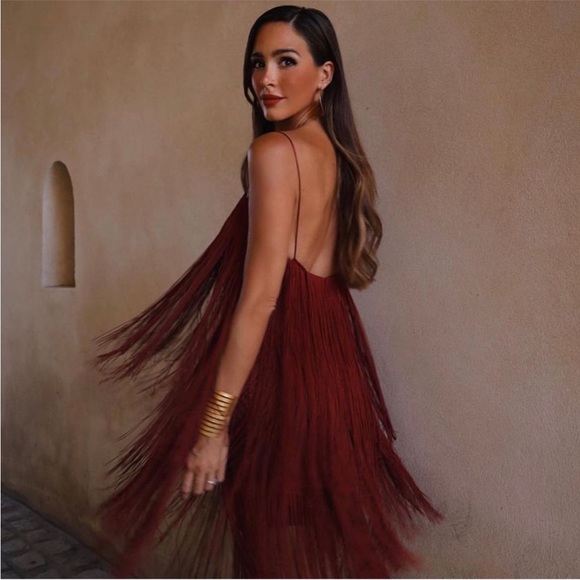 Zara Fringed Dress NWT - Picture 8 of 16